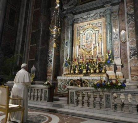 La Virgen del Socorro en la Basílica de San Pedro del Vaticano